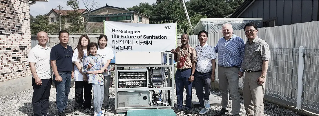 we successfully demonstrated the first-ever onsite regenerative sanitation system in real household
settings.